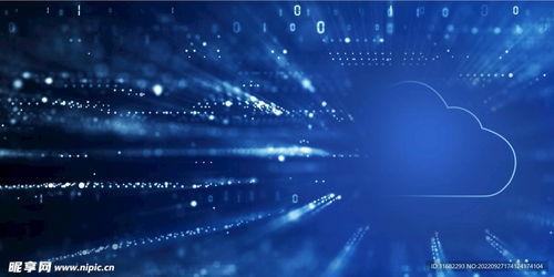 藍(lán)色科技背景設(shè)計(jì)圖